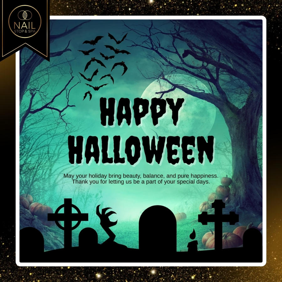 Halloween nail design